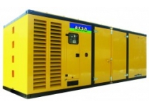 Дизельный генератор Aksa APD1250C в кожухе с АВР